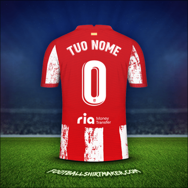 Maglia Atletico Madrid 2021/2022 -  tuo nome - 0