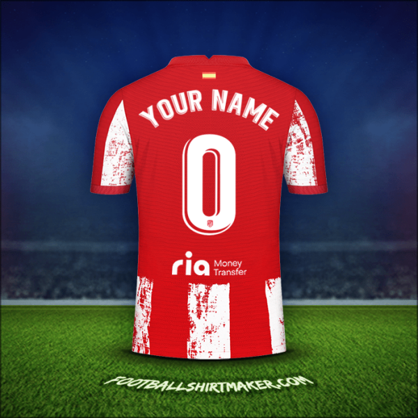 Jersey Atletico Madrid 2021/2022 -  your name - 0