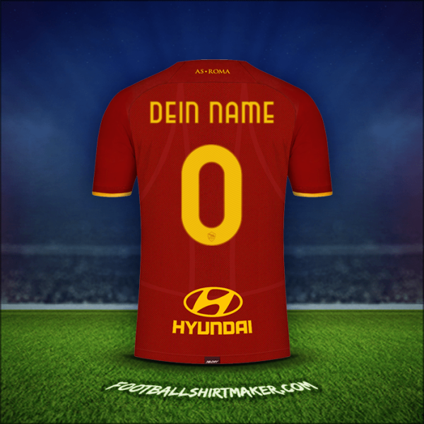 Trikot AS Roma 2021/2022 -  dein name - 0