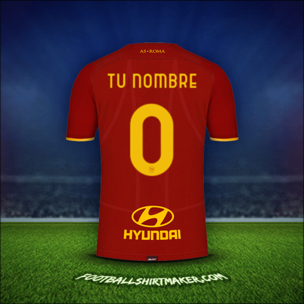 Jersey AS Roma 2021/2022 -  tu nombre - 0