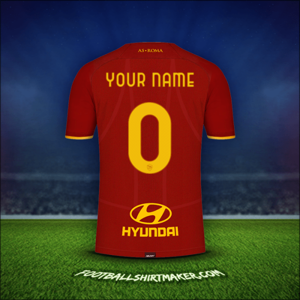 Shirt AS Roma 2021/2022 -  your name - 0