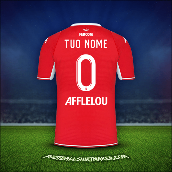Maglia As Monaco 2021/2022 -  tuo nome - 0