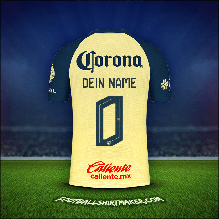 Trikot Club America 2021/2022 -  dein name - 0