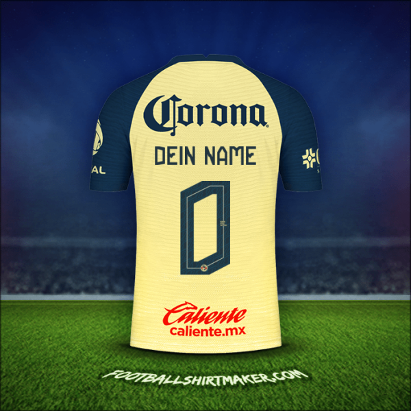 Trikot Club America 2021/2022 -  dein name - 0