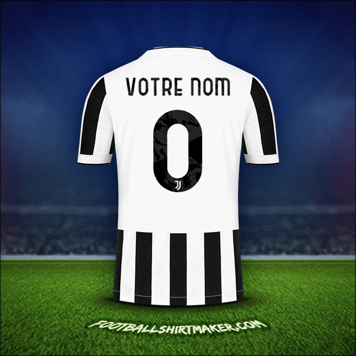 Maillot Juventus FC Cup 2021/2022 -  votre nom - 0
