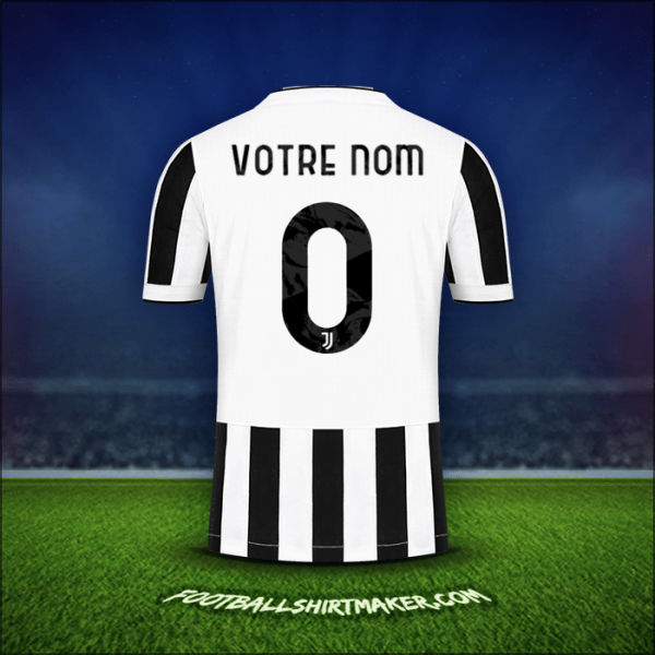 Maillot Juventus FC Cup 2021/2022 -  votre nom - 0