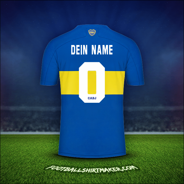 Trikot Boca Juniors 2021/2022 -  dein name - 0