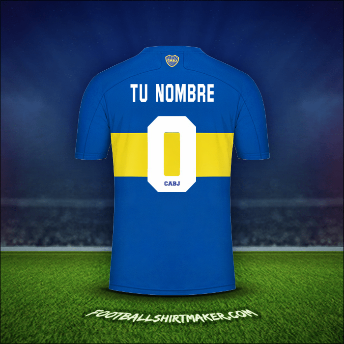 Camiseta Boca Juniors 2021/2022 -  tu nombre - 0