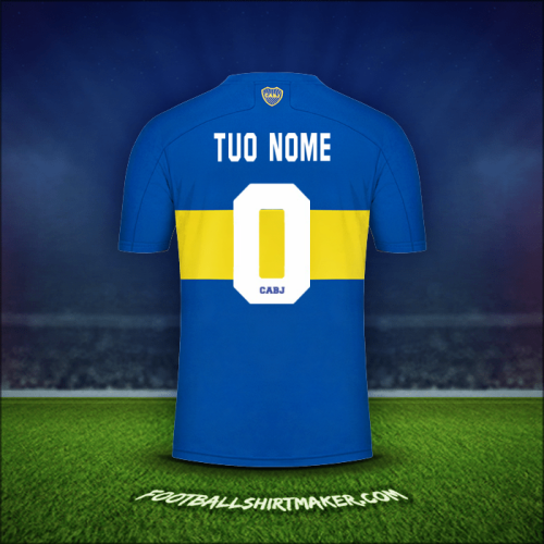 Maglia Boca Juniors 2021/2022 -  tuo nome - 0