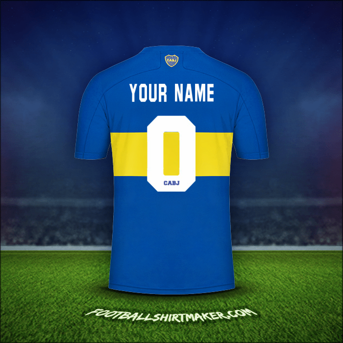 Jersey Boca Juniors 2021/2022 -  your name - 0