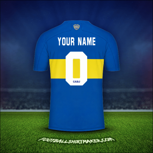 Shirt Boca Juniors 2021/2022 -  your name - 0