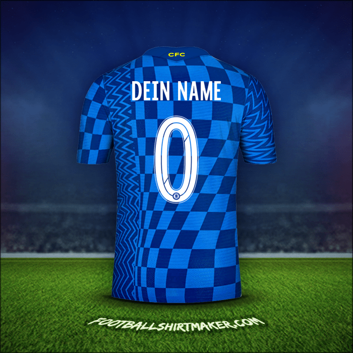 Trikot Chelsea Cup 2021/2022 -  dein name - 0