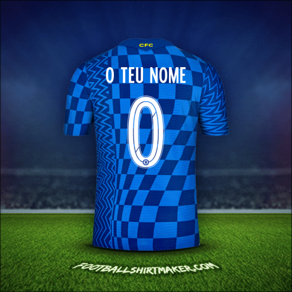 Camisola Chelsea Cup 2021/2022 -  o teu nome - 0