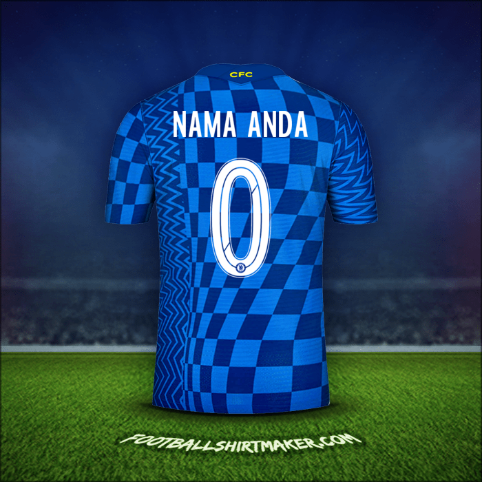 Jersey Chelsea Cup 2021/2022 -  nama anda - 0