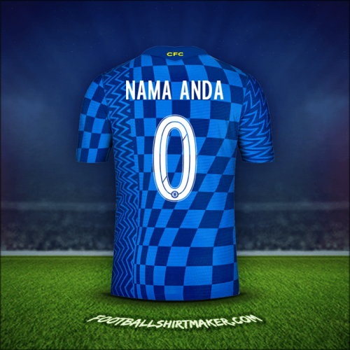Jersey Chelsea Cup 2021/2022 -  nama anda - 0