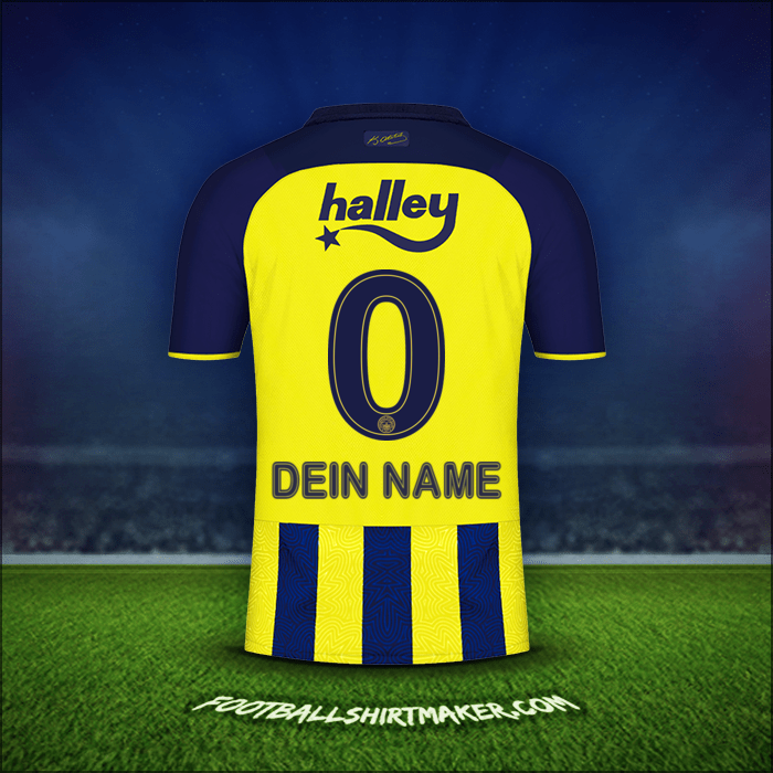 Trikot Fenerbahce SK 2021/2022 -  dein name - 0