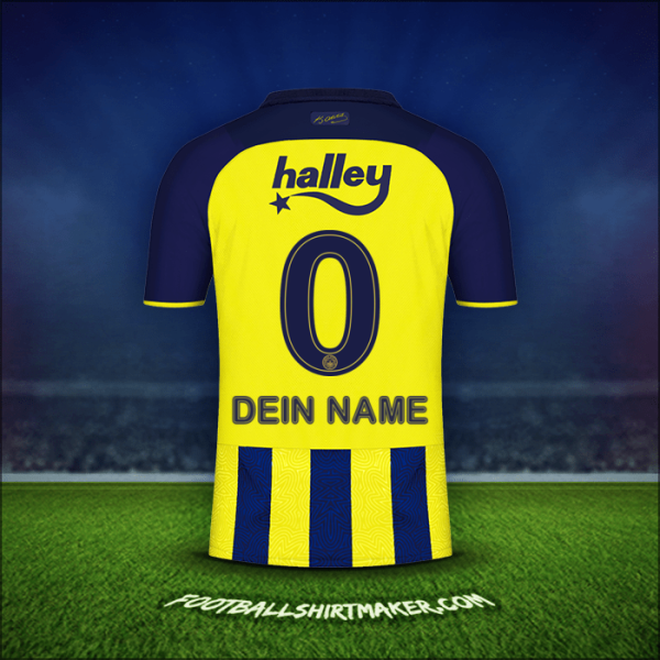 Trikot Fenerbahce SK 2021/2022 -  dein name - 0