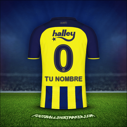 Camiseta Fenerbahce SK 2021/2022 -  tu nombre - 0