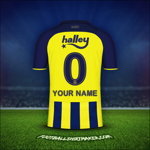 Shirt Fenerbahce SK 2021/2022 -  your name - 0
