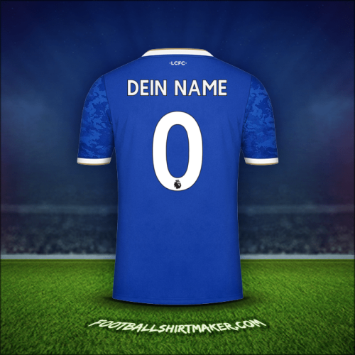 Trikot Leicester City FC 2021/2022 -  dein name - 0