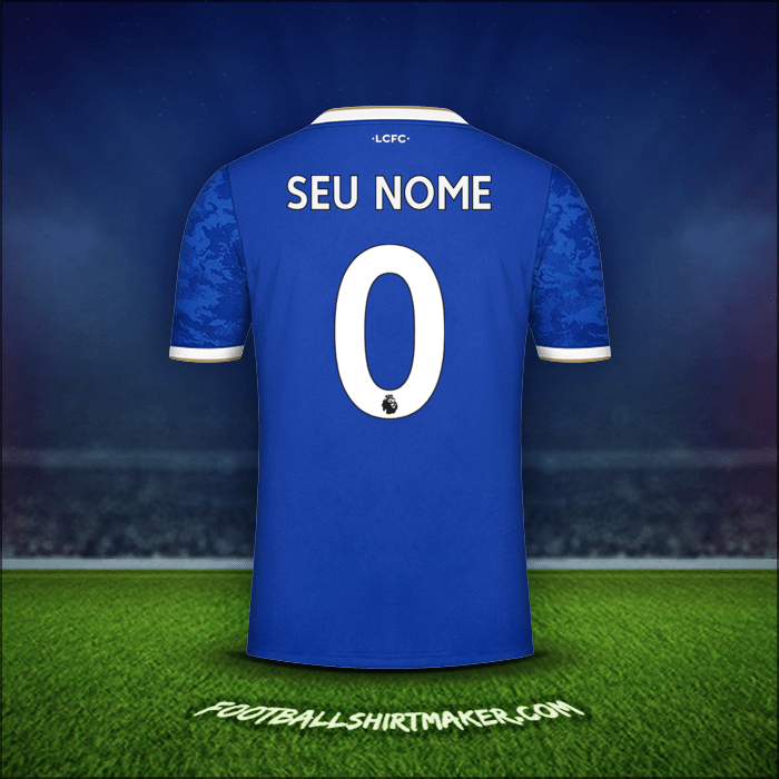 Camisa Leicester City FC 2021/2022 -  seu nome - 0