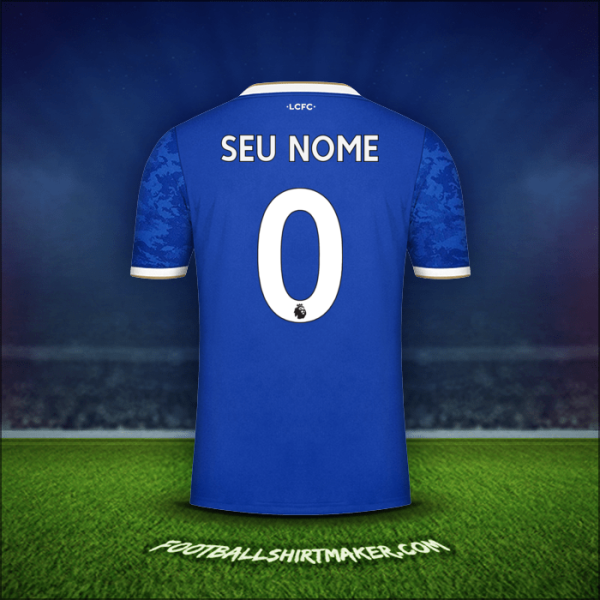 Camisa Leicester City FC 2021/2022 -  seu nome - 0