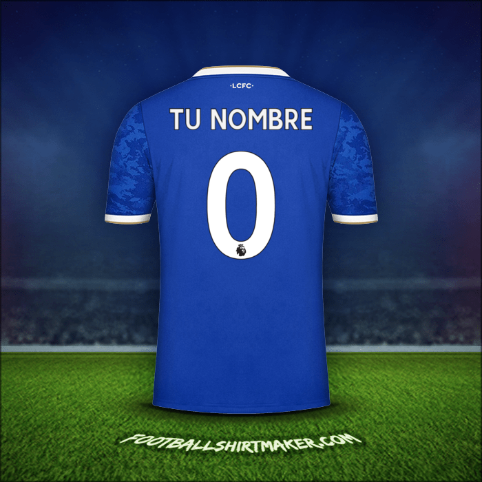 Camiseta Leicester City FC 2021/2022 -  tu nombre - 0