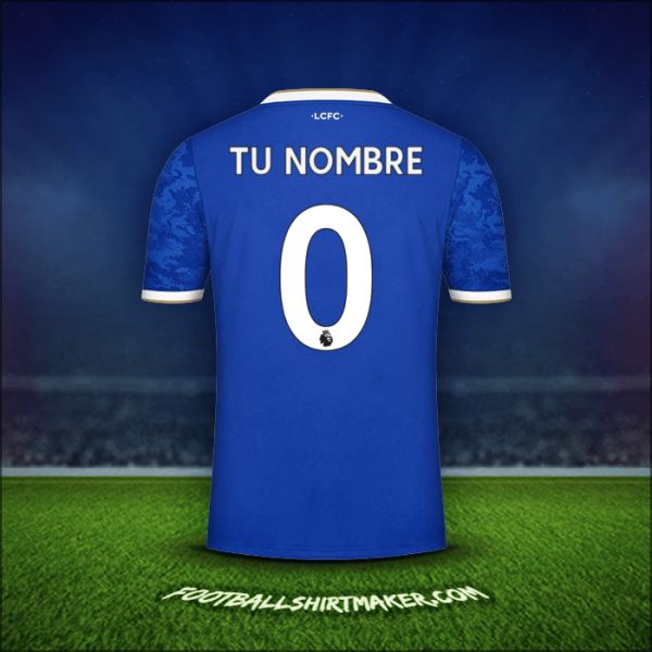 Camiseta Leicester City FC 2021/2022 -  tu nombre - 0