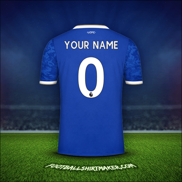 Shirt Leicester City FC 2021/2022 -  your name - 0