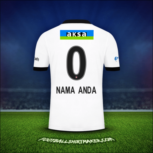 Jersey Besiktas JK 2021/2022 -  nama anda - 0