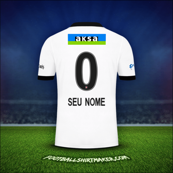 Camisa Besiktas JK 2021/2022 -  seu nome - 0