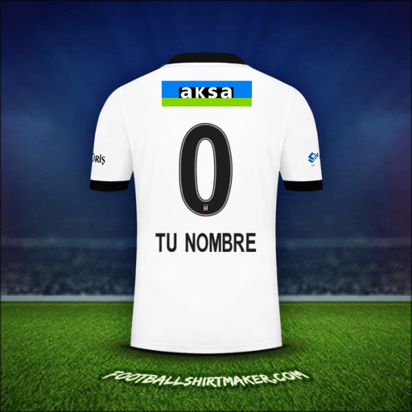 Camiseta Besiktas JK 2021/2022 -  tu nombre - 0