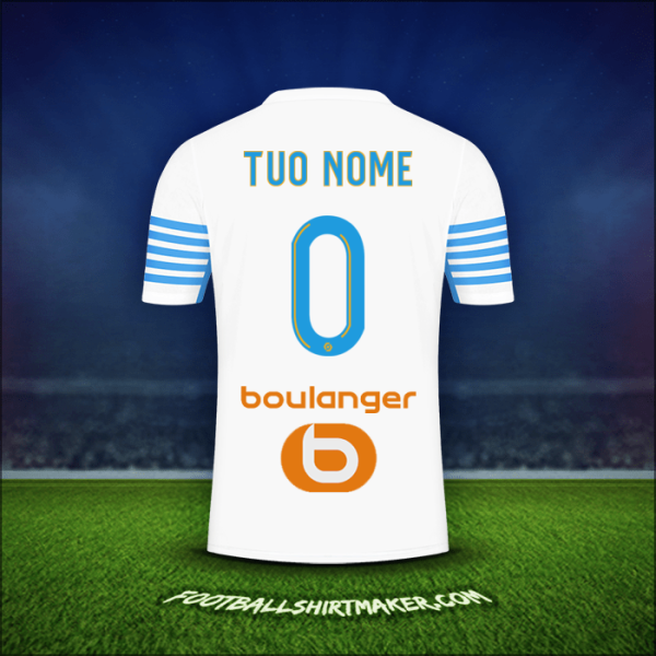 Maglia Olympique de Marseille 2021/2022 -  tuo nome - 0