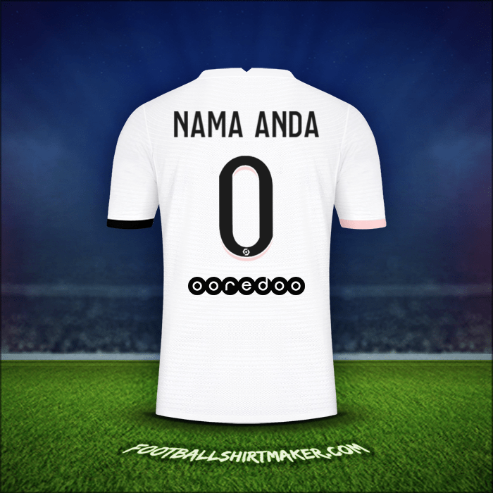 Jersey Paris Saint Germain 2021/2022 Alternatif -  nama anda - 0