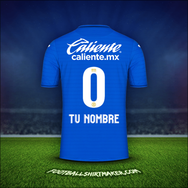 Camiseta Cruz Azul 2021/2022 -  tu nombre - 0