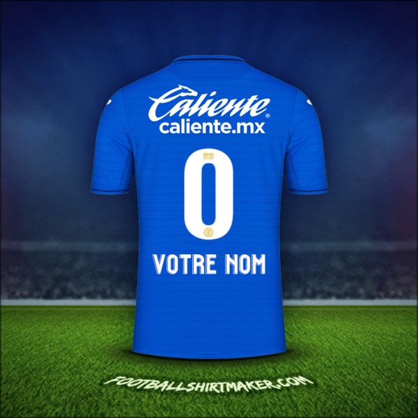 Maillot Cruz Azul 2021/2022 -  votre nom - 0
