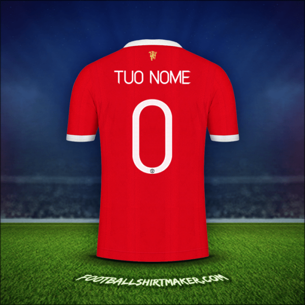 Maglia Manchester United Cup 2021/2022 -  tuo nome - 0