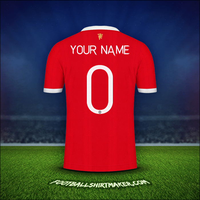 Jersey Manchester United Cup 2021/2022 -  your name - 0