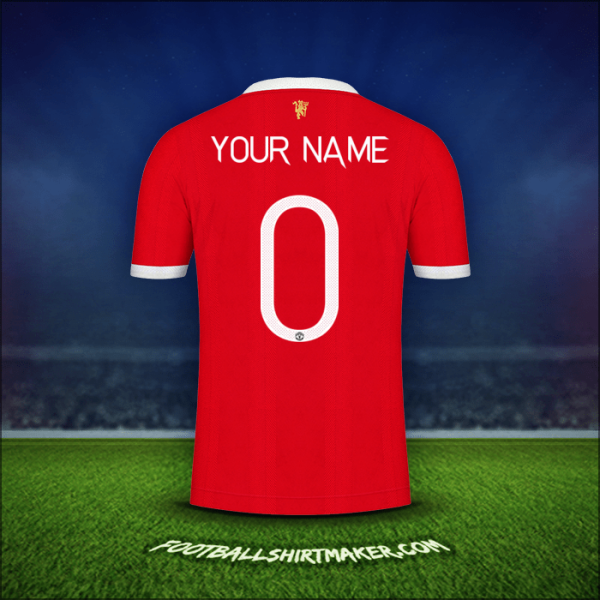 Jersey Manchester United Cup 2021/2022 -  your name - 0