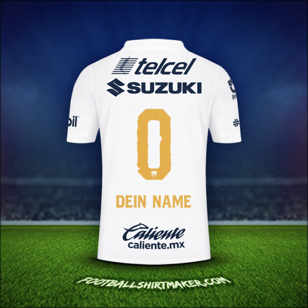 Trikot Pumas UNAM 2021/2022 -  dein name - 0