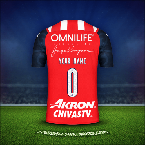 Jersey Guadalajara 2021/2022 -  your name - 0