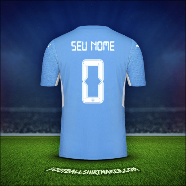 Camisa Manchester City Cup 2021/2022 -  seu nome - 0