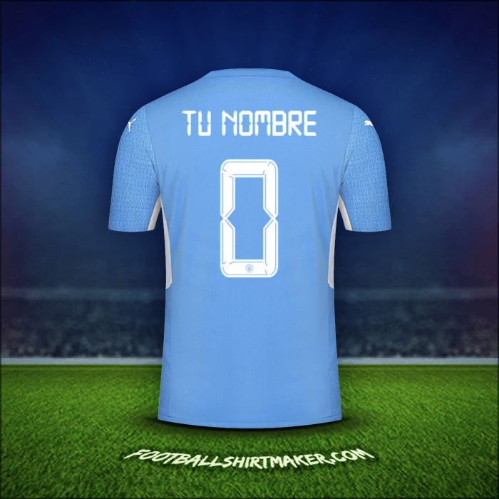 Camiseta Manchester City Cup 2021/2022 -  tu nombre - 0