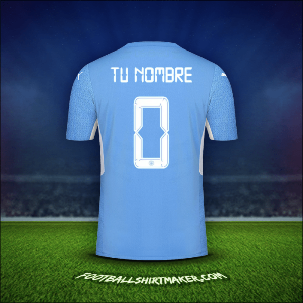 Jersey Manchester City Cup 2021/2022 -  tu nombre - 0