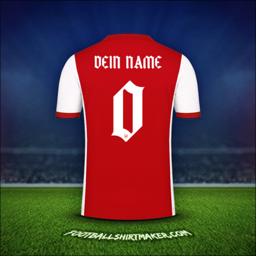 Trikot Arsenal Cup 2021/2022 -  dein name - 0