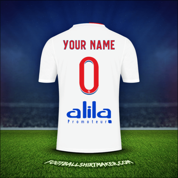 Shirt Olympique Lyon 2021/2022 -  your name - 0