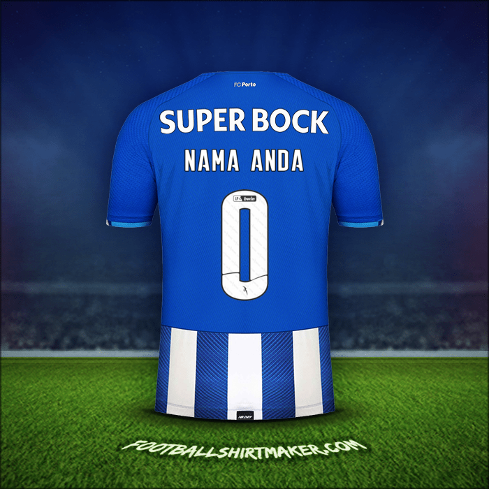 Jersey FC Porto 2021/2022 -  nama anda - 0