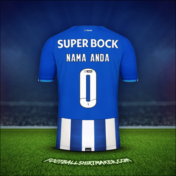 Jersey FC Porto 2021/2022 -  nama anda - 0