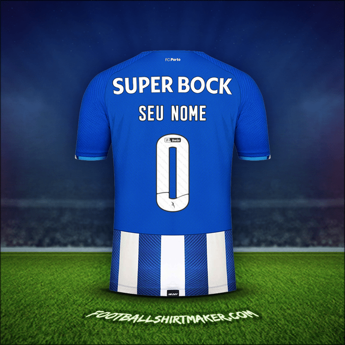Camisa FC Porto 2021/2022 -  seu nome - 0