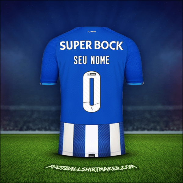Camisa FC Porto 2021/2022 -  seu nome - 0